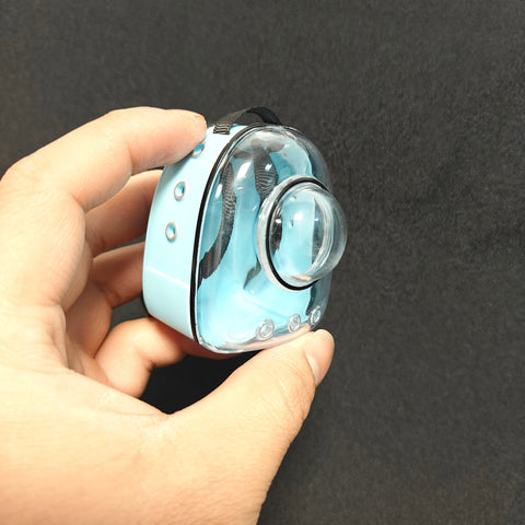 Labubu Doll Canvas Backpack Simulation Pet Bag for 15/17cm Dolls Cute Doll Accessories