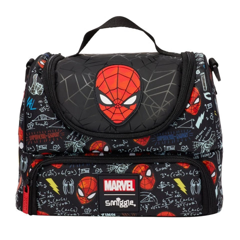 Smiggle Marvel Spider-man Children Stationery Student School Bag Lunch Bag Lunch Box Wallet Pencil Box  Water Cup Student Gift
