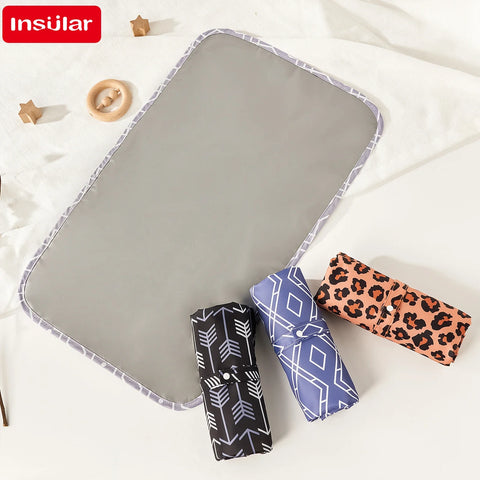 Foldable Baby Diaper Changing Pad Waterproof Newborn Diaper Pad Portable Toddler Changing Table Durable Oxford Baby Diaper Sheet