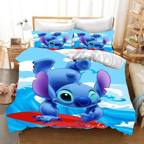 Duvet Cover Set Bedding Comforter Sets King Size  3D Children'S Bedding Set 3-Piece 1 Quilt Cover Stitch