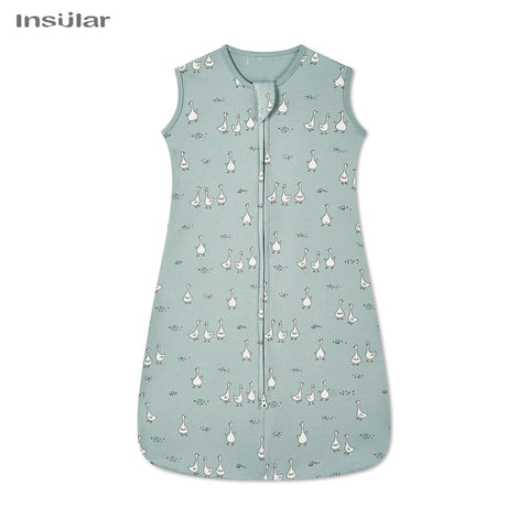 Sleeveless Vest Baby Sleeping Bag Cotton Thin Breathable Pajamas Anti-Kicking Cocoon for Newborn Envelope Sleep Sack Bedding