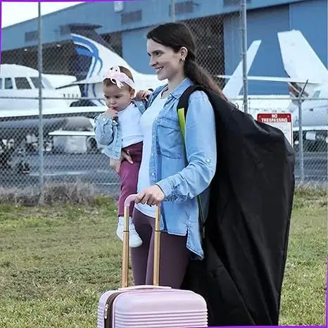 Baby Stroller Travel Bag with Shoulder Belt Pram  Universal Dust Bag Organizer Kindergarten Carts Accessories Walker Cribs Bags