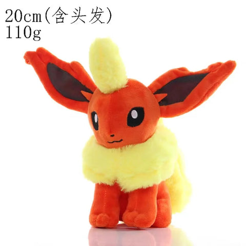 20cm Pokemon Stuffed Plush Toys Kawaii Pikachu Raichu Jenny Turtle Anime Doll Kids Birthday Christmas Gift